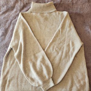 Color Alien Turtleneck Sweater